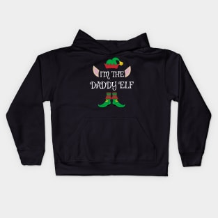 I'm The Daddy Christmas Elf Kids Hoodie